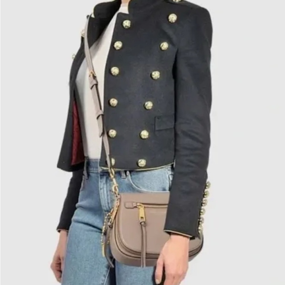 Marc Jacob’s Recruit Nomad Burgundy Leather Crossbody Bag - Picture 10 of 10